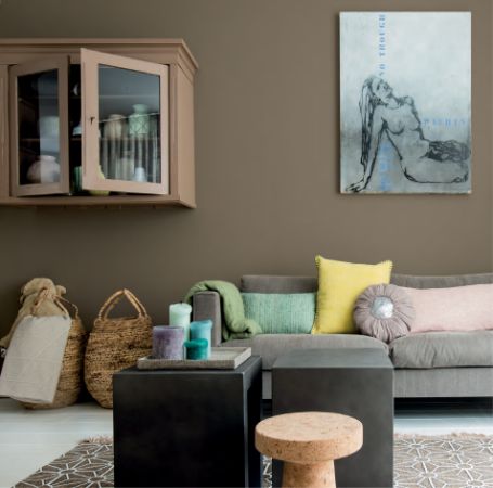 Scheda colora marrone Nuance