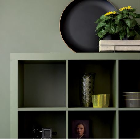 Scheda colora verde Nuance